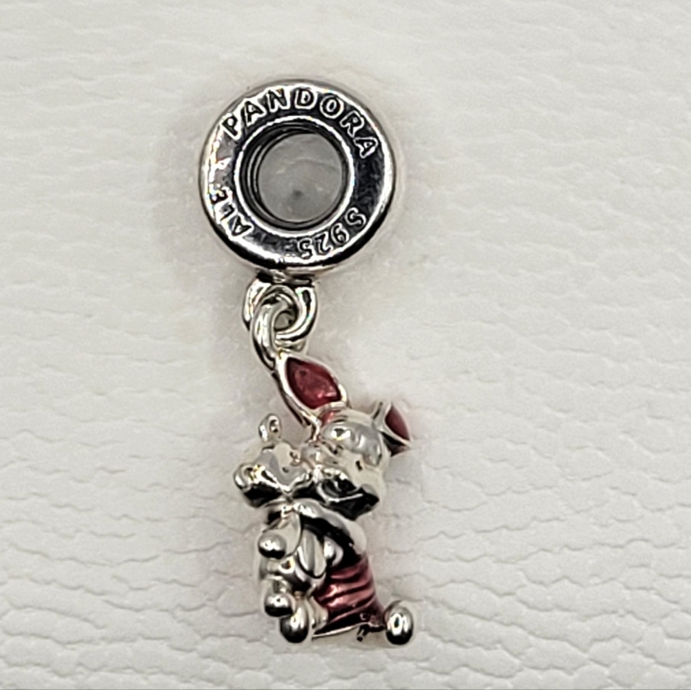 💫Authentic Pandora DISNEY PIGLET DANGLE CHARM